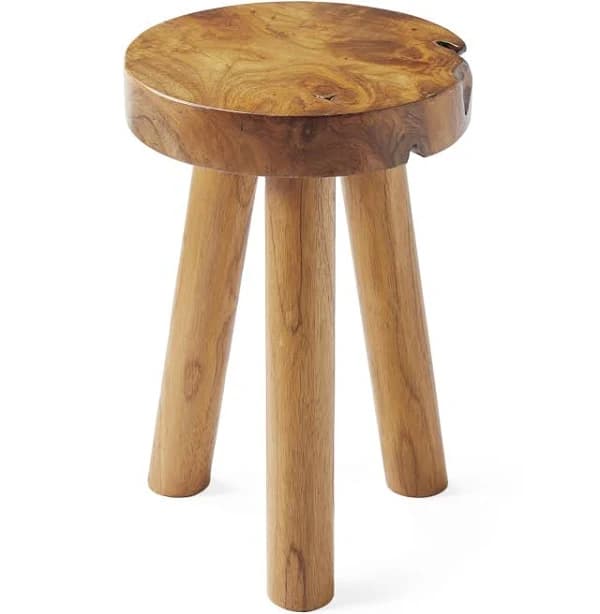 Serena & Lily Teak Stool