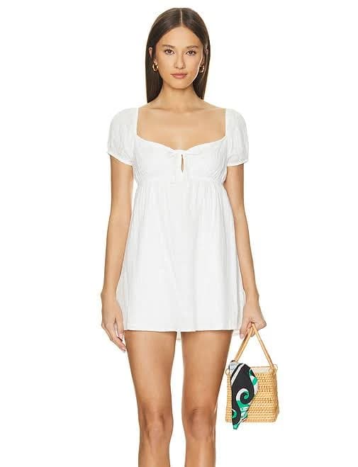 More to Come Kora Babydoll Mini Dress