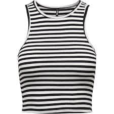 ONLY Women's Orange Chiffon T-Shirts and Tops 15289847, Black, X-Large: Buy Online at Best Price in UAE - Amazon.ae