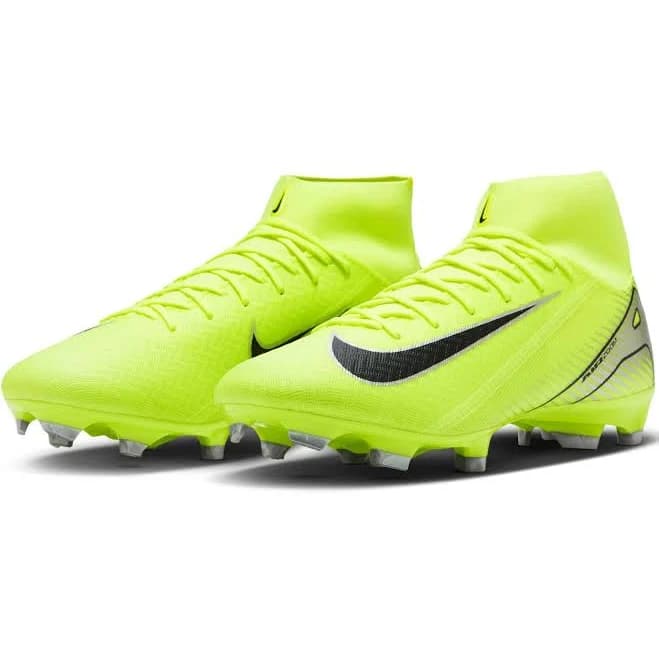 Nike ZOOM MERCURIAL SUPERFLY 10 ACADEMY FG/MG (VOLT/BLACK)