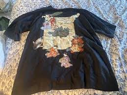 Gabriele Art to Wear Raw Silk Japanese Print Kimono Style Open Cardigan Jacket | eBay