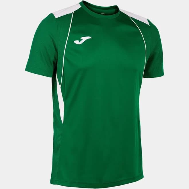 Adult Joma Championship VII SS Soccer Jersey | Complete your soccer kit XXXL / GREEN MEDIUM/WHITE
