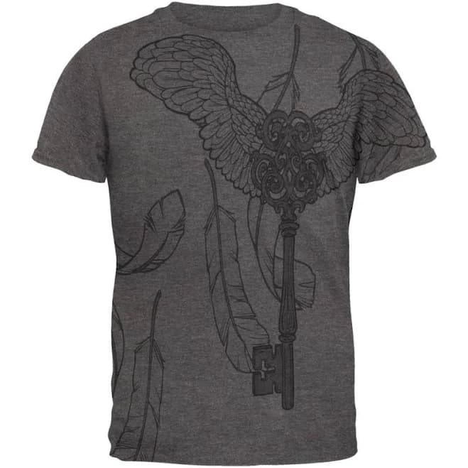 Old Glory Men's Winged Key T-Shirt