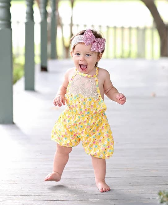 Baby Toddler Floral Romper