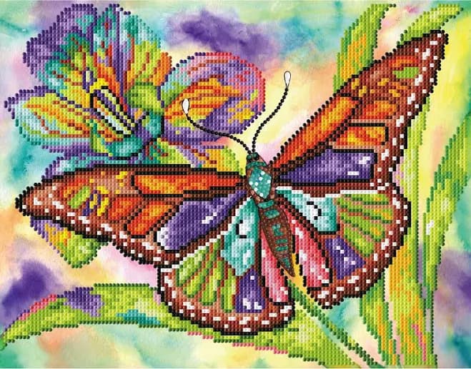 Diamond Dotz Watercolor Butterfly Special Edition Diamond Painting Kit