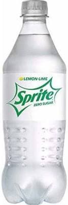 Sprite Zero Soda Bottles