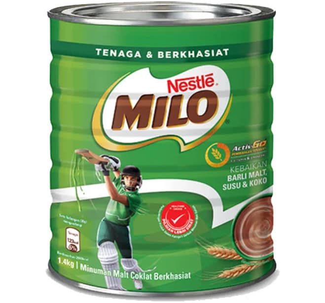 Nestle Milo Chocolate Malt Beverage Mix Jumbo Can 1.4kg