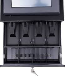 Amazon.com: Cash Register, T9R Touchscreen Electronic Cash Register, 9" POS System Touch Cash Register 8 Digital LED Display with Drawer : Office Products