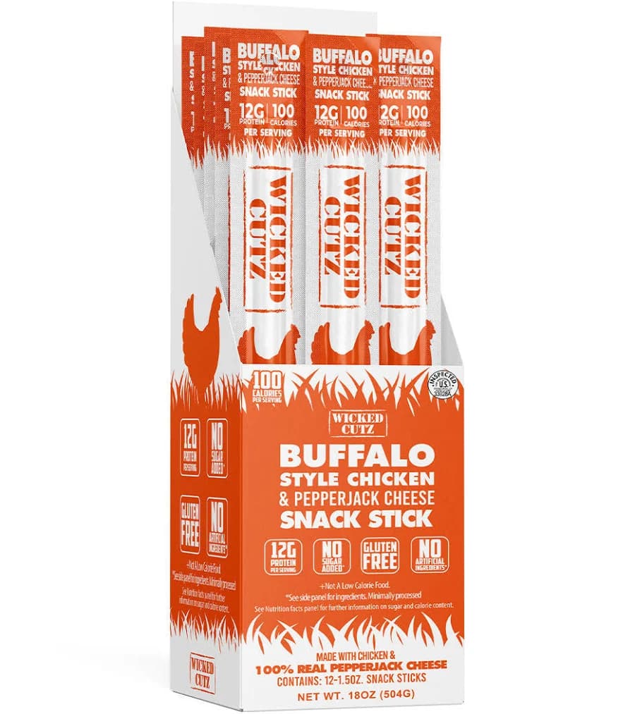 Wicked Cutz Buffalo Style Chicken & Cheese Stick