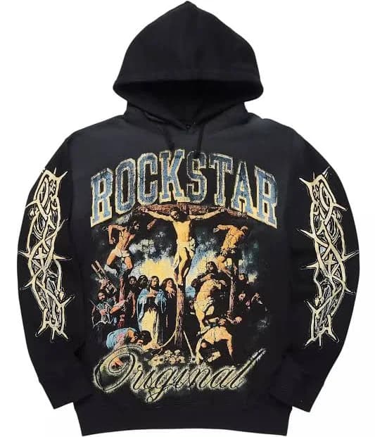 Waller Distressed Graphic Hoodie