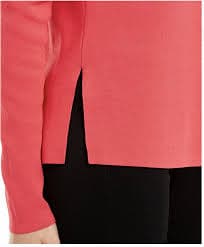 Alfani Petites Petite Full Needle Sweater Coat, MED Pink, Size M at Amazon Women's Clothing store