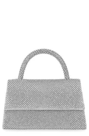 Jessica McClintock Remi Crystal Top Handle Bag