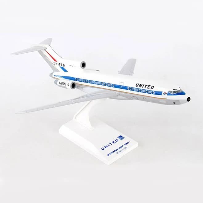 Skymarks United 727-100 Museum of Flight 1/150 Plastic Model