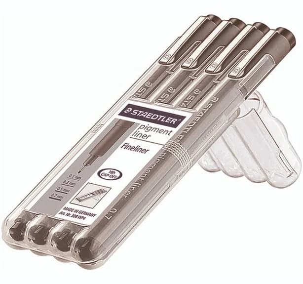 Staedtler Pigment Liner Fineliner Pens