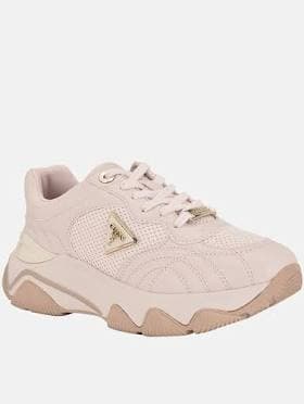 Guess Women's Moeann Triangle G Logo Chunky Lace-up Sneakers
