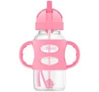 Dr. Brown's Milestones Wide-Neck Sippy Straw Bottle