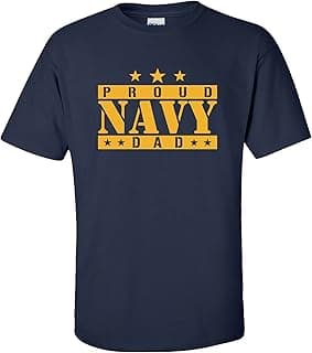 Proud Army Dad Short Sleeve T-Shirt in Military Green