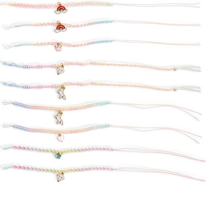 Magical Vibes Tie Dye Friendship Bracelets