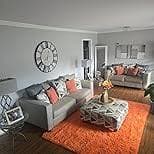 9x12 Large Area Rugs for Living Room, Beige Fluffy Hong Kong | Ubuy