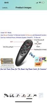 VR3D 052 Game Pad & Remote For 3D VR Glasses Virtual Reality Headset Companion | eBay