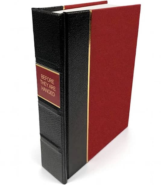 Before They Are Hanged by Joe Abercrombie Leather Bound Hardcover Book - Special Edition (Luxury Gift)