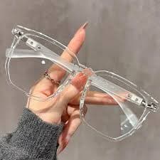 150mm metal tr eyeglass frame plain large frame male female - Temu