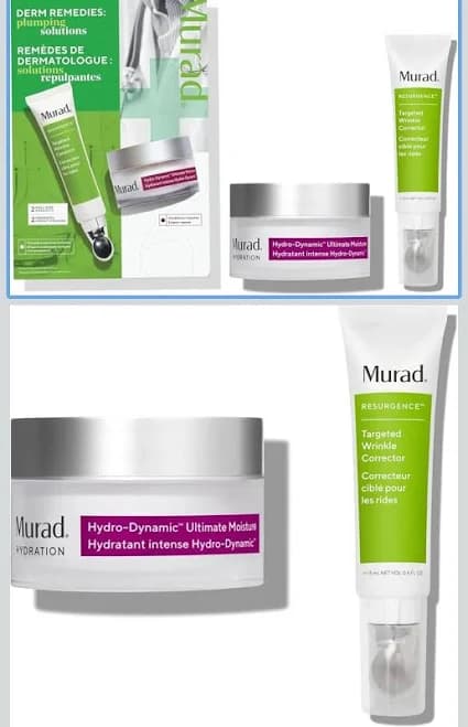 Murad Plumping Solutions Value Set - 2-Piece Full Size Set ($162 Value) - Moisturizing and Firming S2