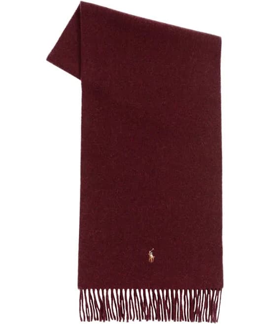 Polo Ralph Lauren Men's Signature Italian Virgin Wool Scarf