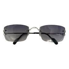 Sunglasses John Dalia Silver in Metal - 51589299