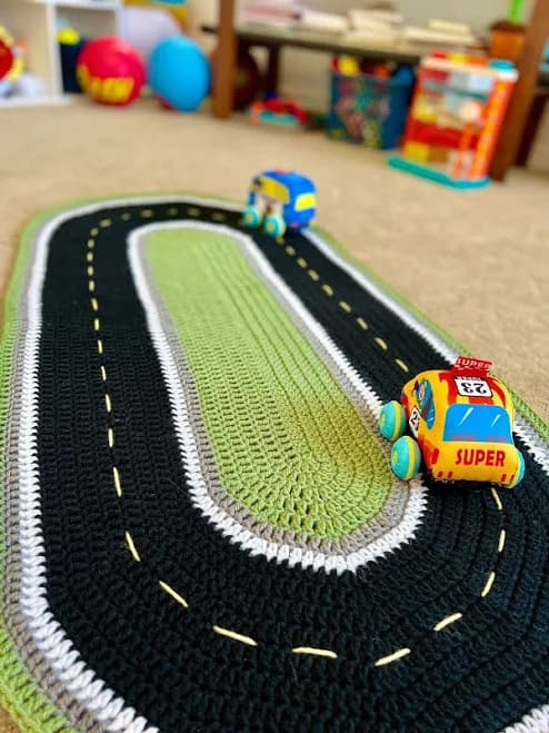 RaceTrack Play Mat Rug