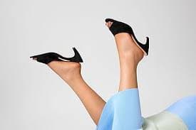 Amazon.com | Castamere Women Heeled Sandals Round Open Toe Kitten Heels Slip on Heeled Mules for Prom Wedding Vacation Low Heels Stiletto Heeled Slides 2.6 Inches Black 6 M US | Heeled Sandals
