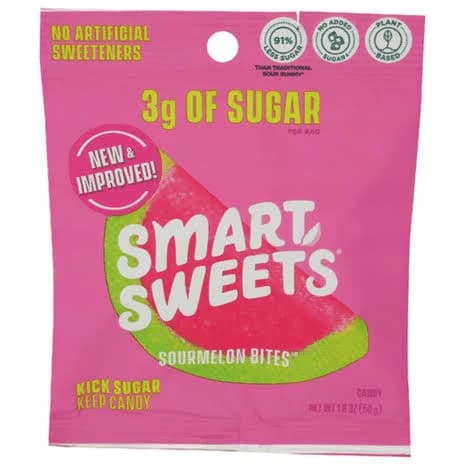 SmartSweets Sourmelon Bites Candy