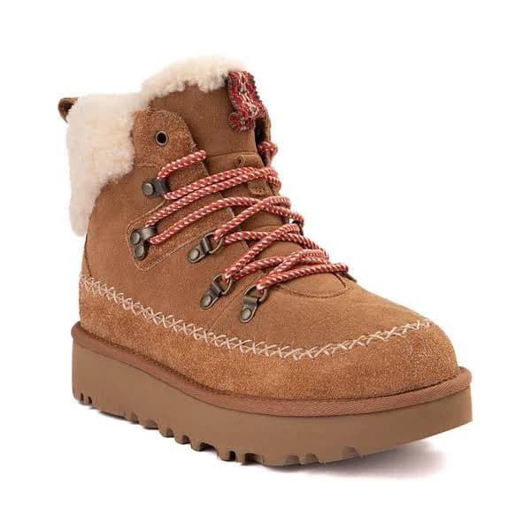 UGG Women's Classic Alpine Lace-Up Suede Boots