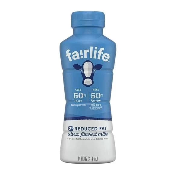 Texas Salt Co. Fairlife 2% Reduced Fat Ultra-Filtered Milk
