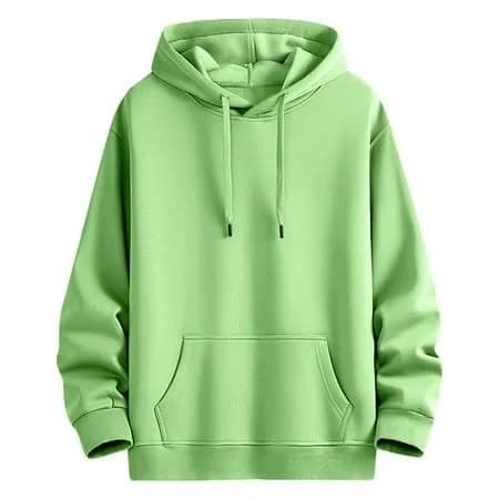 Men's Oversized Fleece Hoodie with Pockets