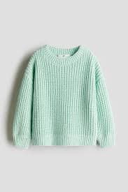 Chenille-Knit Sweater - Yellow - Kids | H&M US