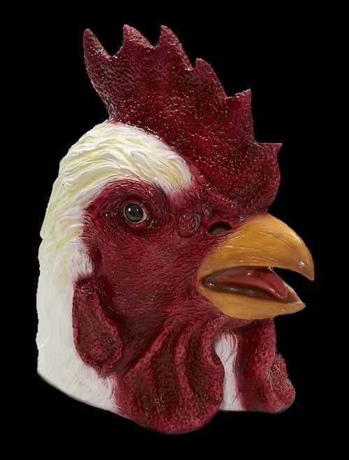 Rooster Latex Mask