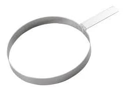 Ebm 18-8 Hamburger Rings, Round, 150G, Φ105