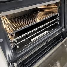 Hallman Stella Induction 36-in Glass Top 5 burners 3.2-cu ft Air Fry Convection Oven Freestanding Electric Range with WipeClean Coating ( Pure White ) at Lowes.com