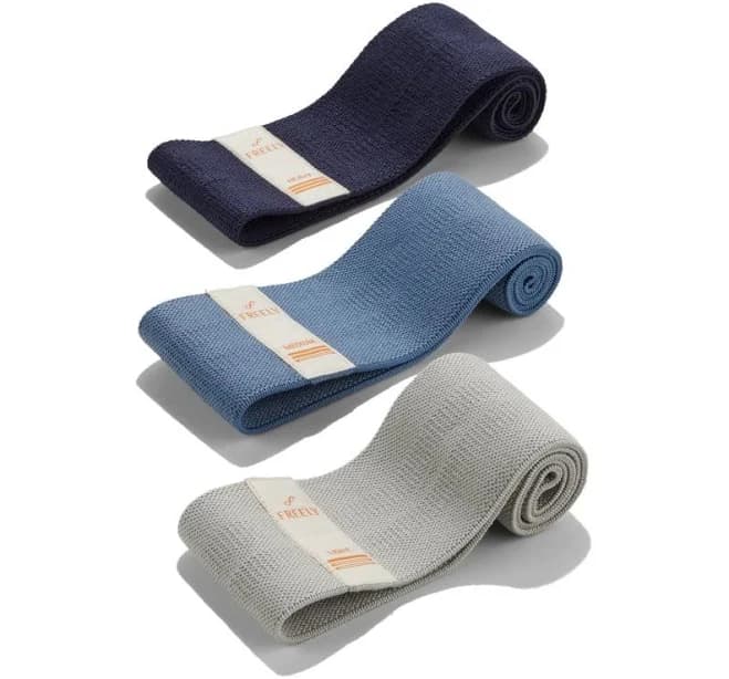 Freely Fabric Resistance Bands Dark Blue - Exercise Accessories at Academy Sports