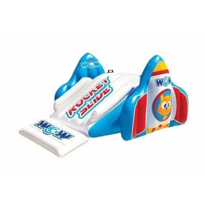 WOW Sports Rocket Pool Slide with Built-In Sprinklers