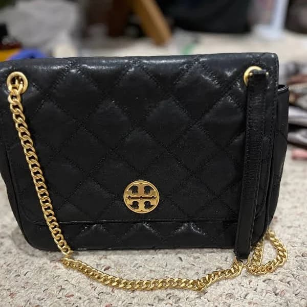 Tory Burch Women's Willa Shoulder Bag with Gold Hardware