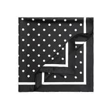 Silk Polka Dot Scarf