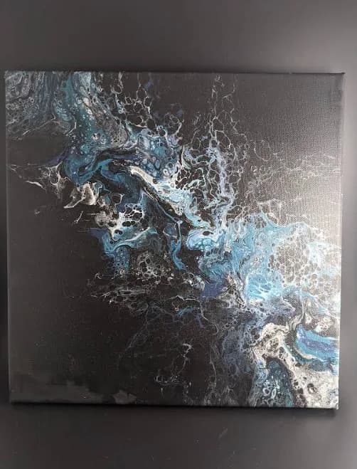 Original Acrylic Pour Paintings - Colorful and Unique Artwork