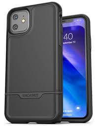 Amazon.com: ENCASED Rebel Armor for iPhone 11 Case - Ultra Protective Heavy Duty Rugged Cover (Black) : Cell Phones & Accessories