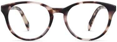 Jane Eyeglasses in Blush Tortoise — Extra narrow | Warby Parker