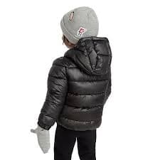 Toddlers Nike Patch Peak Beanie & Mittens Matching Set