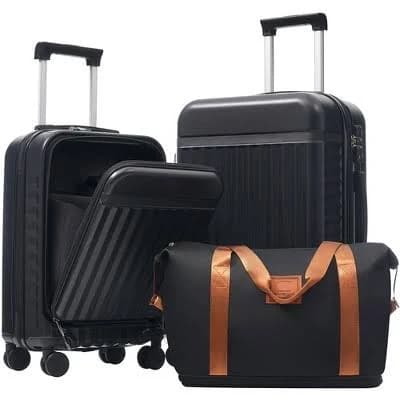 Cesicia 3 Piece Front Opening Luggage Set