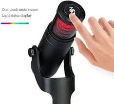 Amazon.com: MSUDGH Multifunction USB Capacitance Microphone, Itelligent Noise Reduction, Strong Compatibility, Suitable : Everything Else