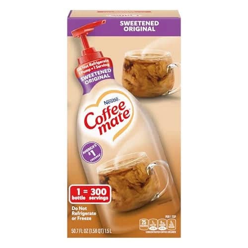 Coffee mate Liquid Coffee Creamer Sweetened Original